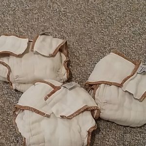 3 cloth-eez workhorse organic cloth diapers